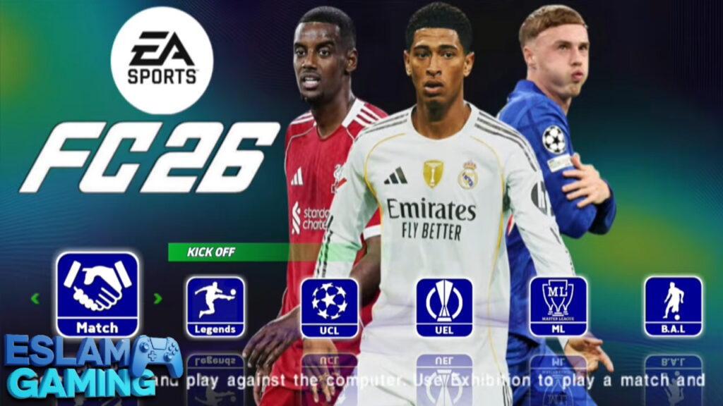 Untitled-Project-1-48-1024x576 EA SPORTS FC 2026 PPSSPP (FIFA 26 PSP) PS5 CAMERA OFFLINE DOWNLOAD