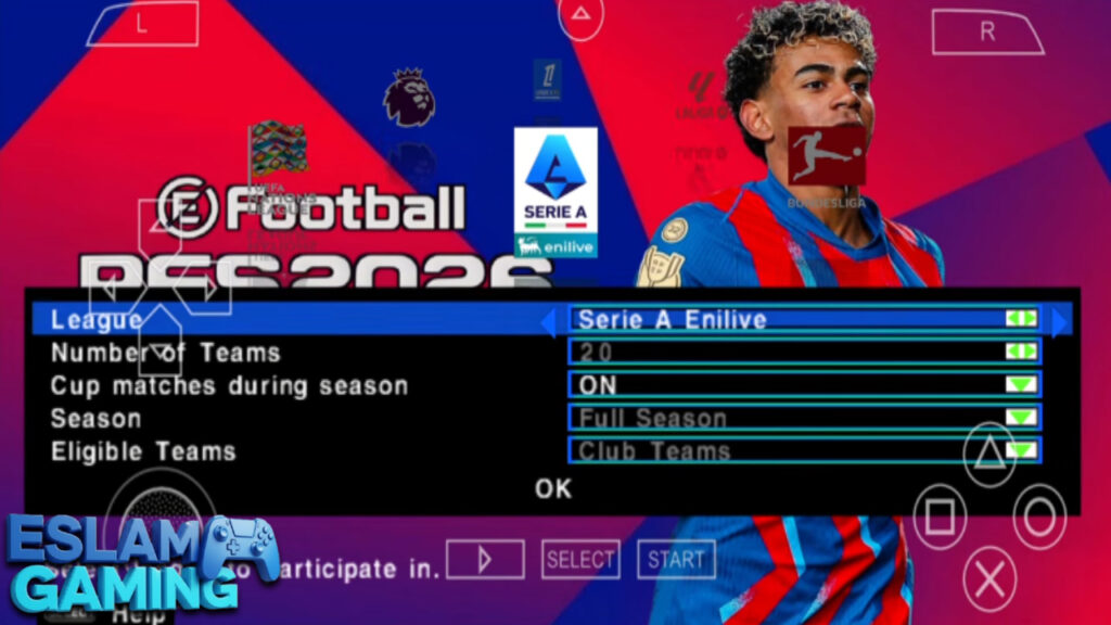 Untitled-Project-2-33-1024x576 eFootball 2026 Ppsspp (Pes 26 Psp) Android Ps5 Camera Offline Download