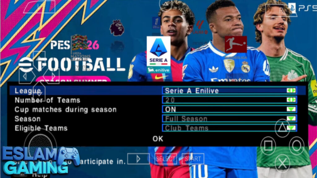 Untitled-Project-2-40-1024x576 EFOOTBALL PES 2026 PPSSPP ANDROID PS5 CAMERA OFFLINE DOWNLOAD