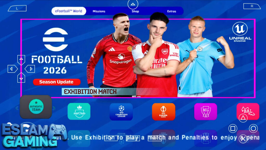 Untitled-Project-10-1024x576 eFootball PES 2026 PPSSPP game for Android without internet, with PS5 camera | Full game update Download