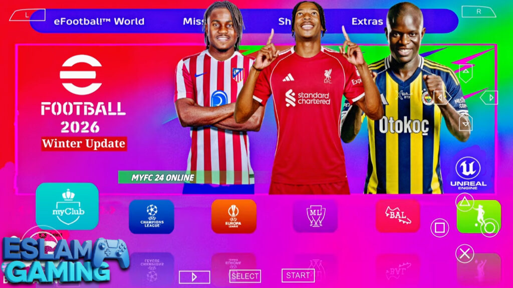Untitled-Project-11-23-1024x576 Efootball 2026 PSP Full Update & PlayerTattoo & New Kits Download