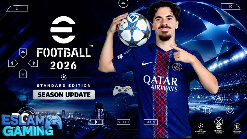 Untitled-Project-12-15-1024x576 eFootball Pes 2026 Ppsspp Android 4K Camera Offline Full Update & New Kits Download