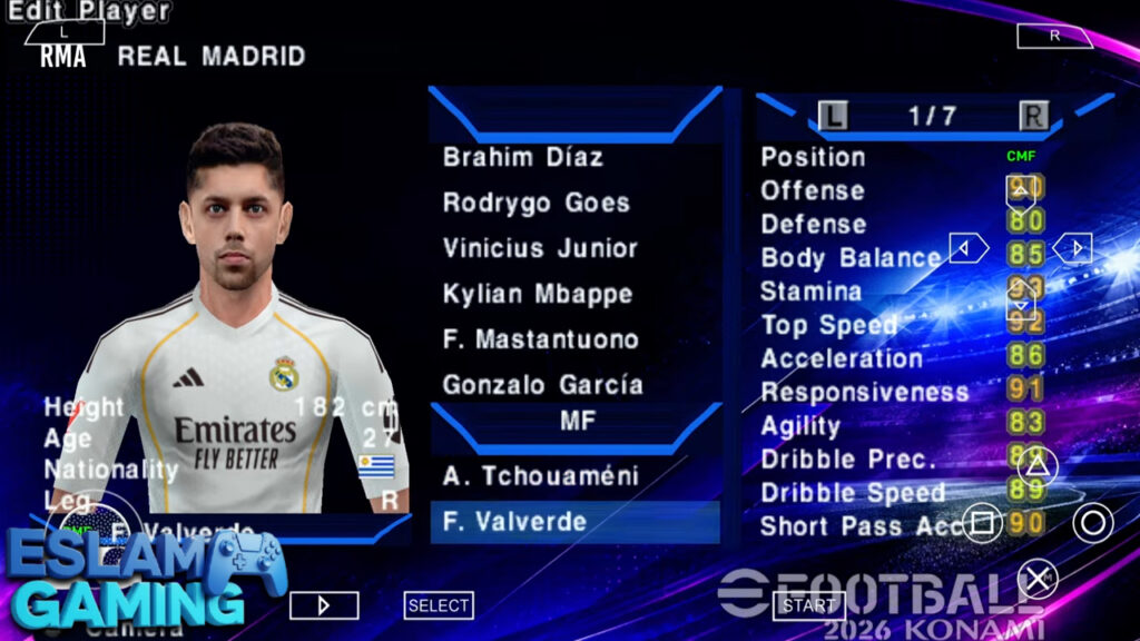 Untitled-Project-3-43-1024x576 eFootball PES 2026 PPSSPP Android Offline PS5 Camera | Efootball 2026 PSP Full Update & PlayerTattoo