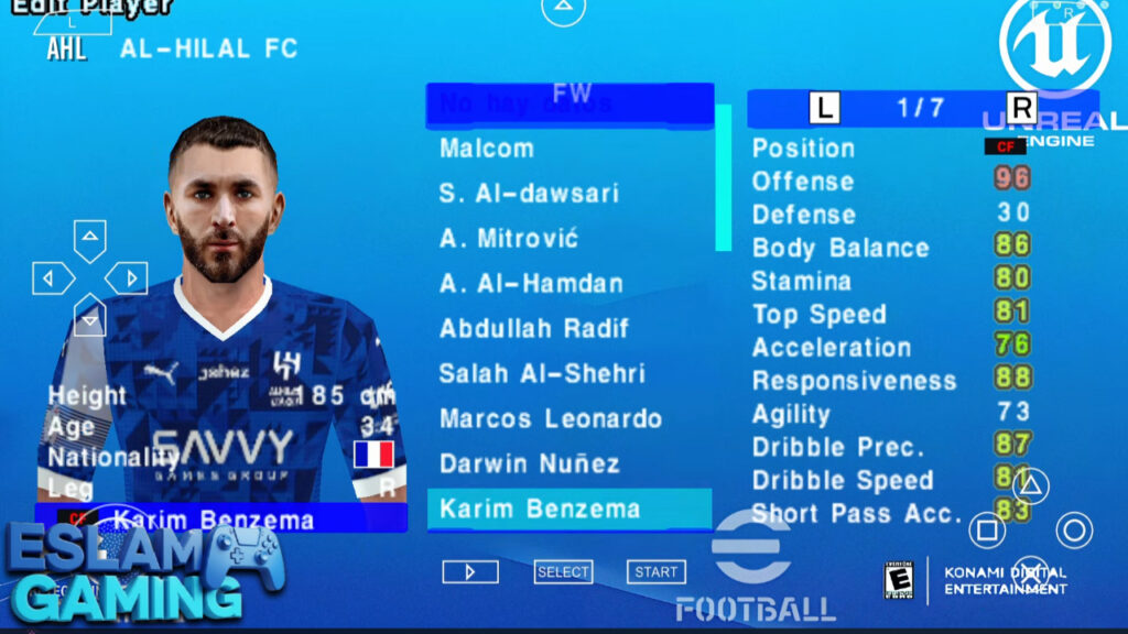 Untitled-Project-5-1-1024x576 eFootball PES 2026 PPSSPP game for Android without internet, with PS5 camera | Full game update Download