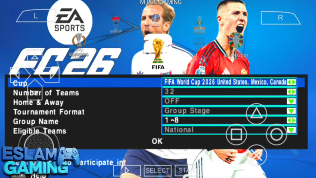 Untitled-project-1-30-1024x576 FIFA 2026 PPSSPP Original Android | EA FC 26 PSP Ps5 Camera Offline Download