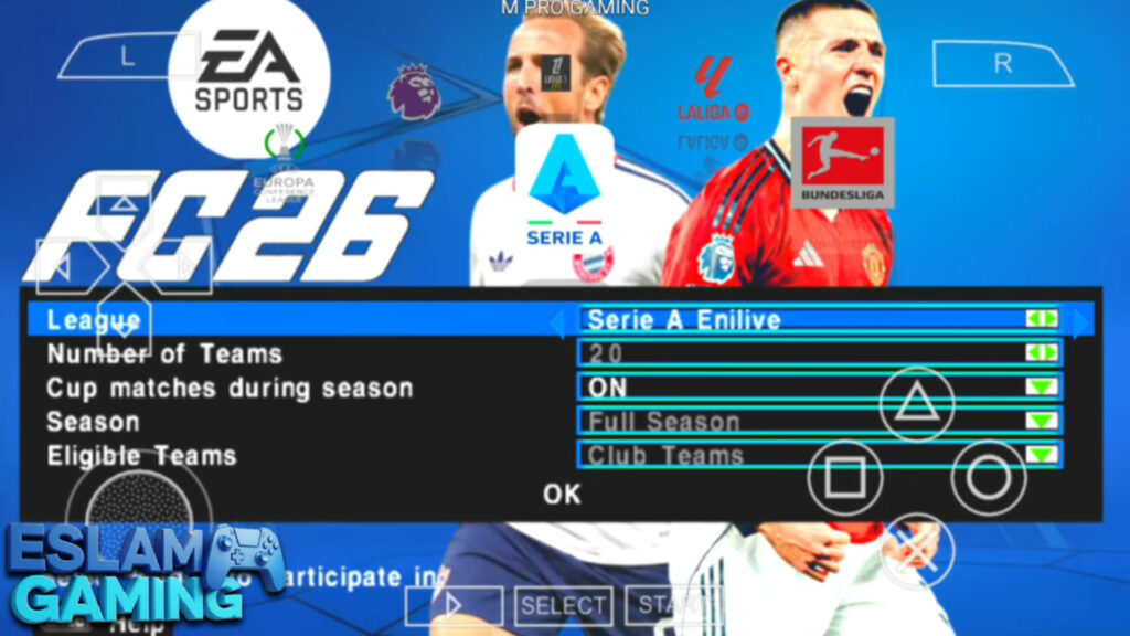 Untitled-project-2-30-1024x576 FIFA 2026 PPSSPP Original Android | EA FC 26 PSP Ps5 Camera Offline Download