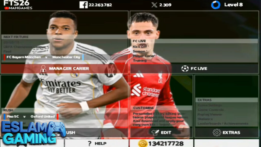 Untitled-project-8-8-1024x576 First Touch Soccer 2026 | FTS 26 Mod Apk (300 MB) Offline Download