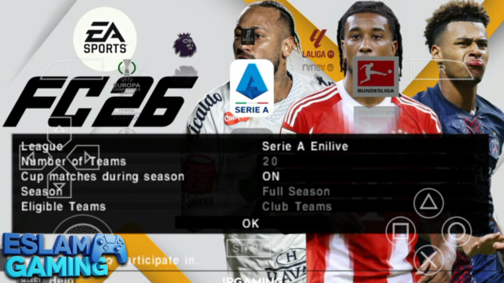 Untitled-project-2-2-1024x576 FIFA 2026 PPSSPP (FC 26 PSP) NEW UPDATE ANDROID PS5 CAMERA OFFLINE DOWNLOAD