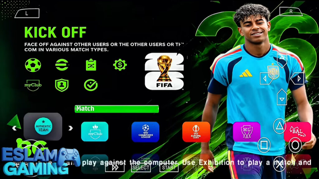 Untitled-Project-9-29-1024x576 eFootball PES 2026 PSP Android Offline PS5 Camera | Efootball 2027 PPSSPP UCL Update Download