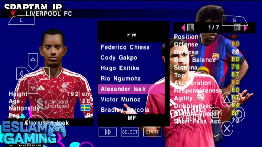 Untitled-Project-1-44-1024x576 eFootball PES 2027 PPSSPP: Full update with 2026/27 transfers and kits, realistic faces, PS5 camera Download
