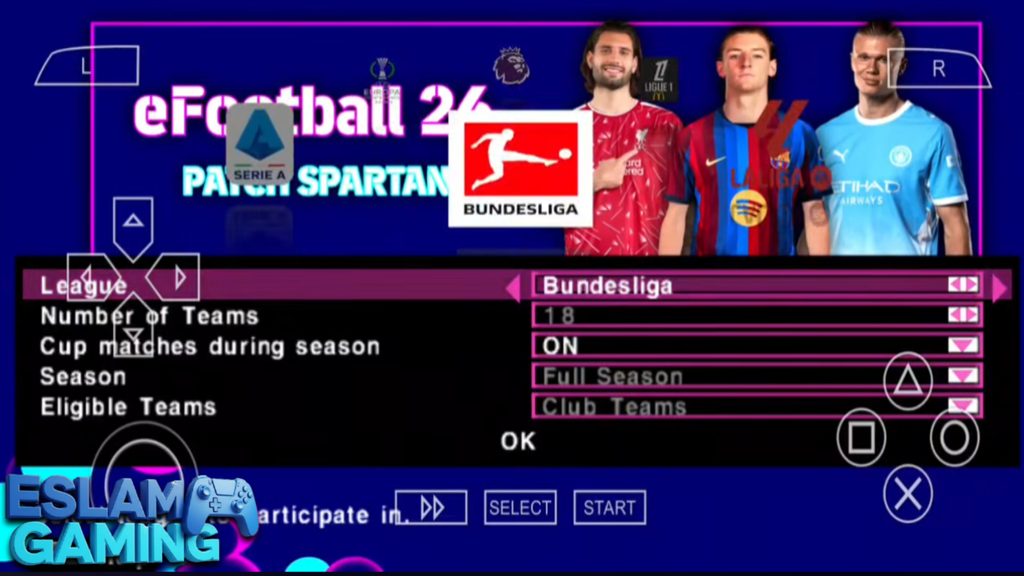 Untitled-Project-2-43-1024x576 eFootball PES 2027 PPSSPP: Full update with 2026/27 transfers and kits, realistic faces, PS5 camera Download
