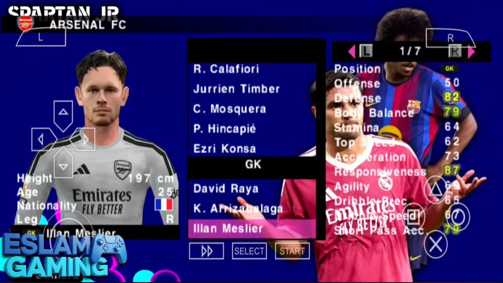 Untitled-Project-3-40-1024x576 eFootball PES 2027 PPSSPP: Full update with 2026/27 transfers and kits, realistic faces, PS5 camera Download