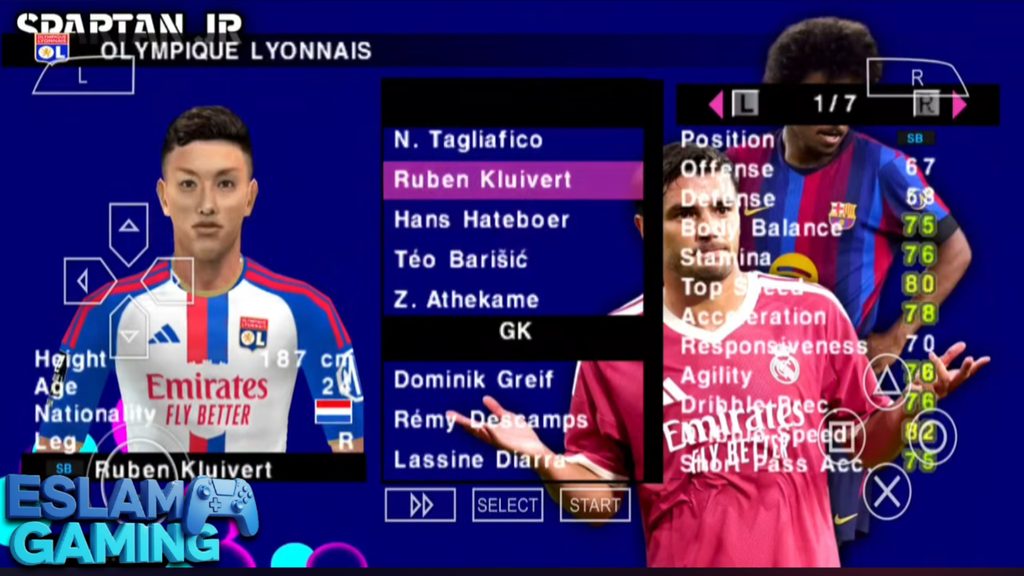 Untitled-Project-4-41-1024x576 eFootball PES 2027 PPSSPP: Full update with 2026/27 transfers and kits, realistic faces, PS5 camera Download