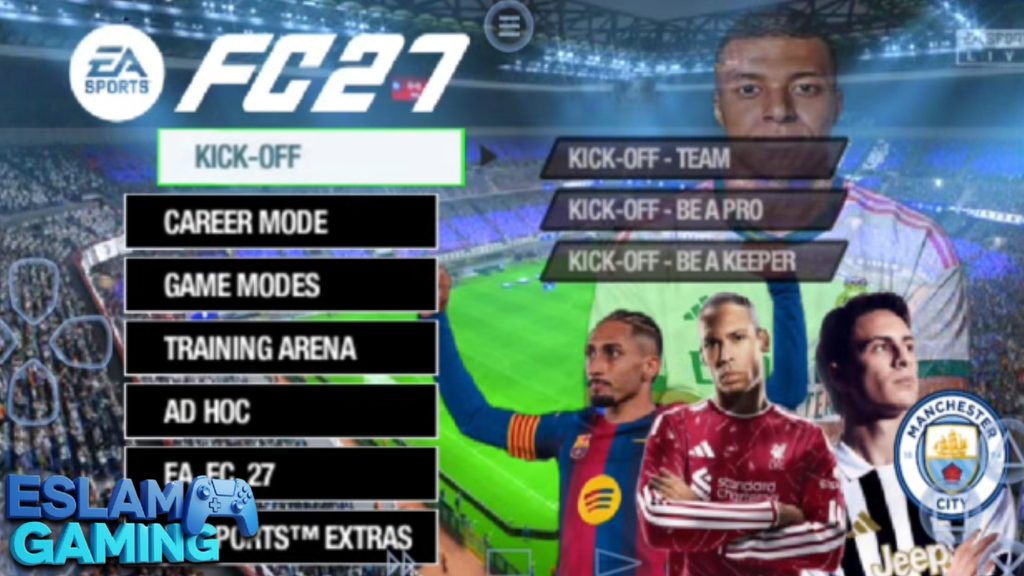 Untitled-project-5-5-1024x576 FIFA 14 Mod FC 27 (FIFA 27) on PPSSPP Emulator (Small Size) Offline Android Download