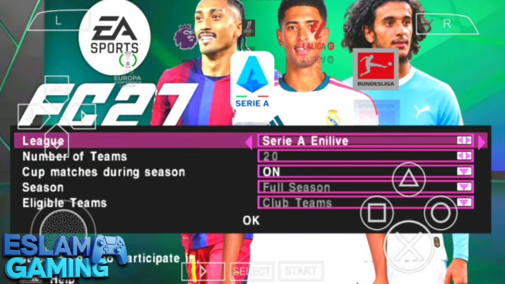 Untitled-project-2-3-1024x576 EA Sports FC 2027 Ppsspp (FIFA 27 PSP) Original Android Offline 4K Camera Download